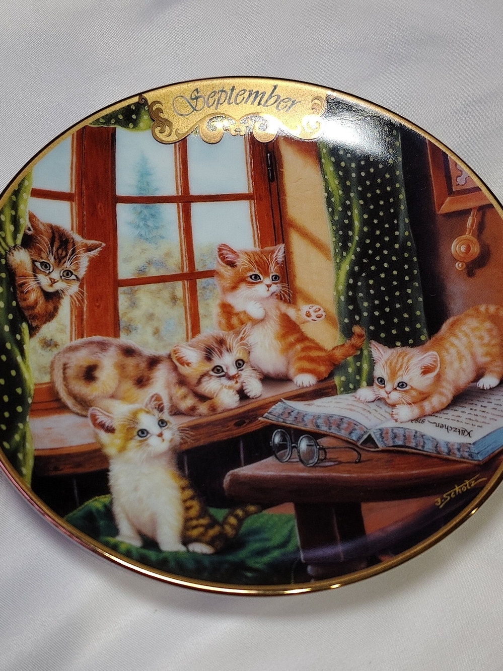 " September " Collector Plate